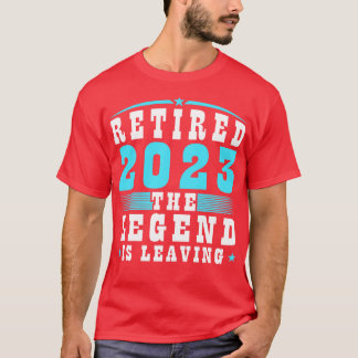 2023 die Verlassend männliche Rente T-Shirt