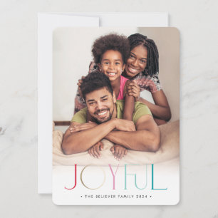 2023 FAMILY FOTO Moderne minimalistische JOYFUL Fa Ankündigung