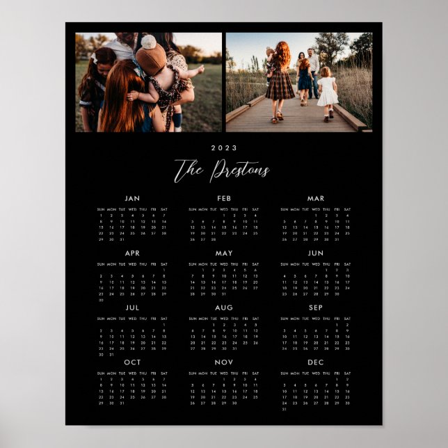 2023 Foto Kalender Poster drucken (Vorne)