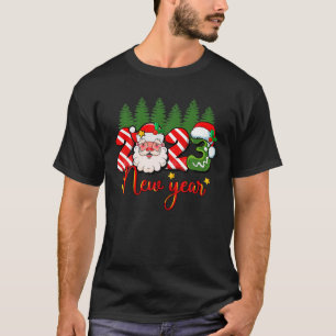 2023 Frohes neues Jahr Weihnachten Silvester Party T-Shirt