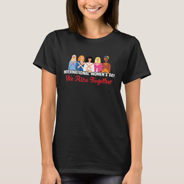 2023 International Women s Day Womens Mens T-Shirt (Vorderseite)