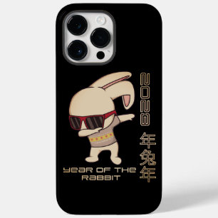 2023 JAHR DER RABBIT chinesischen Geschenkidee Neu Case-Mate iPhone 14 Pro Max Hülle