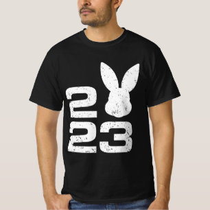 2023 Jahr des Kaninchens Zodiac Chinesischer Luna  T-Shirt