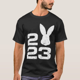 2023 Jahr des Kaninchens Zodiac Chinesischer Luna T-Shirt
