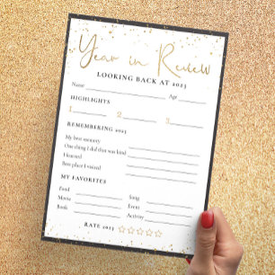 2023 Jahr in Überprüfungskarten