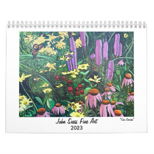 2023 John Suess Fine Art Wall Calendar Kalender