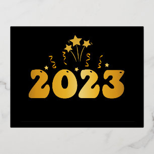 2023 Karte Gold Farben Luxusurlaub Karte