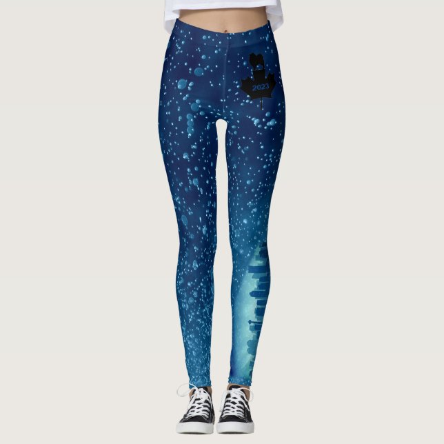 2023 KCC Natl Spécialité Logo Leggings Calgary Bbl (Devant)