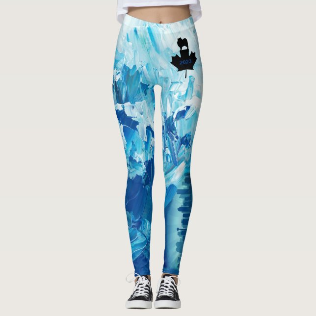2023 KCC Natl Spécialité Logo Leggings Calgary Pnt (Devant)