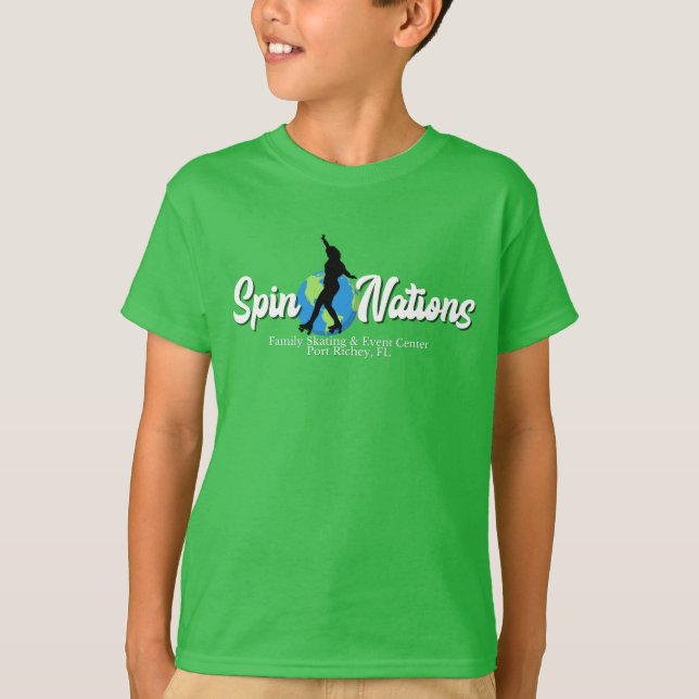 2023 Kinder SpinNations T-Shirts (Vorderseite)