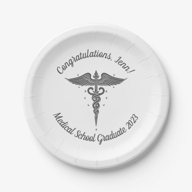 2023 Medical School Graduate Pappteller (Vorderseite)