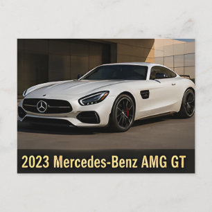 2023 Mercedes-Benz AMG GT modernes Luxus-Sportwage Postkarte