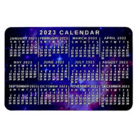 2023 Monatlicher Kalender Weltraumnebel