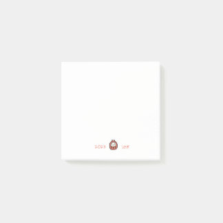 2023 - Nachhinein zum GlücksRabbit Post-it Klebezettel