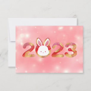2023, Nouvel An Chinois, Invitation De Lapin