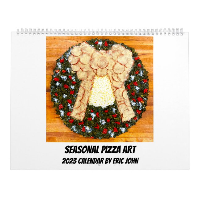 2023 Saisonaler Pizzagalender Kalender (Titelbild)