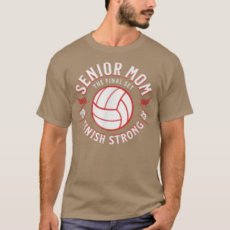 2023 Senior Volleyball Mom  T-Shirt