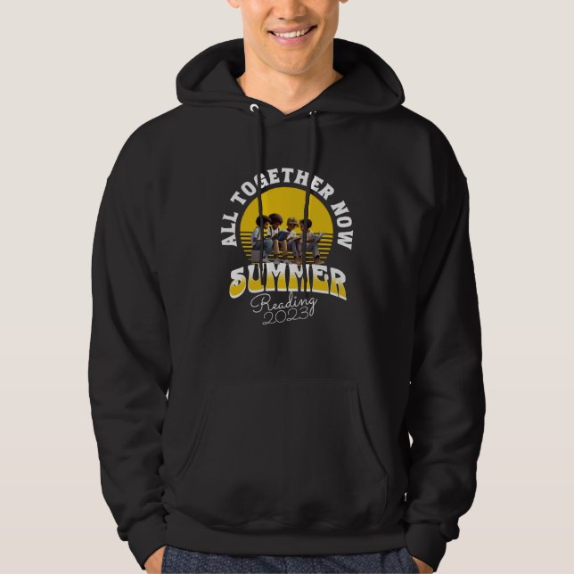 2023 Sommerlektüre Alle Zusammen Jetzt Lehrer Stud Hoodie (Vorderseite)