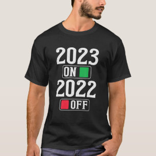 2023 über das Party für Neujahr 2022 Grafik T-Shirt