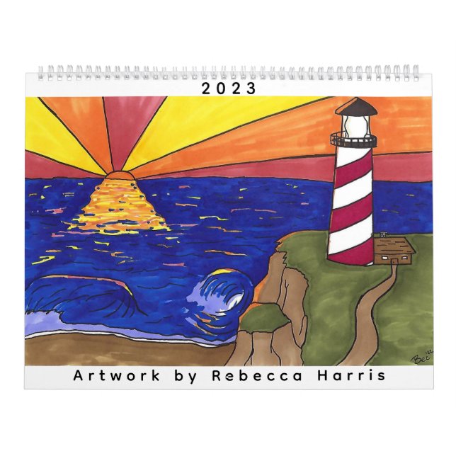 2023 Une collection de calendrier artistique (Protection)