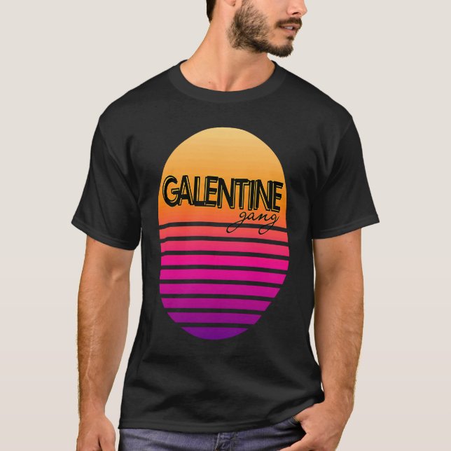 2023 Valentine's Day Galentines Gang  2 T-Shirt (Vorderseite)