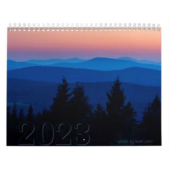 2023 Vermont Szenen Kalender (Titelbild)