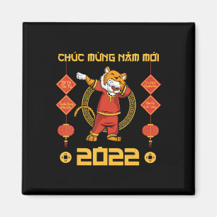 2023 Vietnamesischer Lunar Neujahr Chuc Mung Nam M Magnet