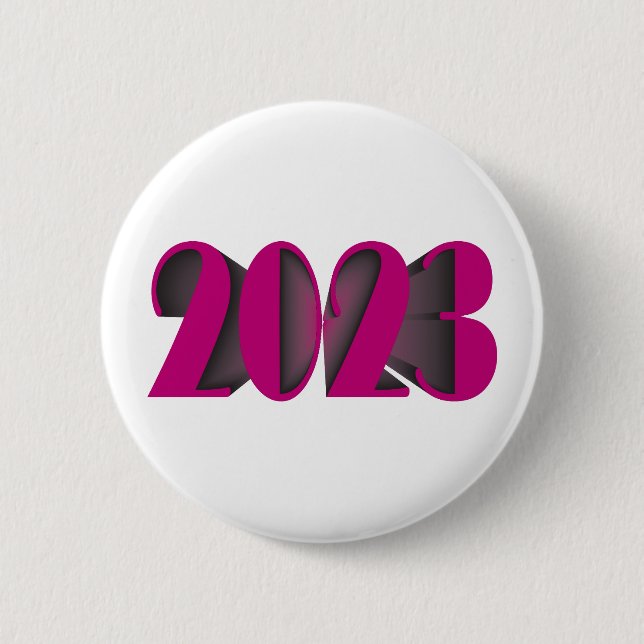 2023 VIVA MAGENTA BUTTON (Vorderseite)