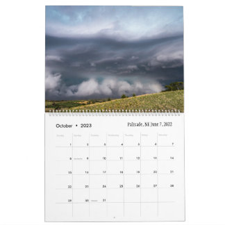 2023 Weather Calendar by Marcus Hustedde Kalender
