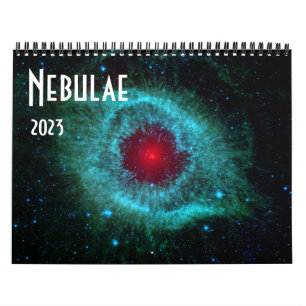 2023 Weltraumastronomie Universe NASA Nebulae Star Kalender