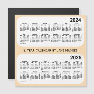 2024-2025 Kalender der weiblichen Geschlechtsorgan Magnetkarte
