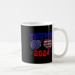 2024 45 47 Amerikanische Flaggenschlange Trump 202 Kaffeetasse