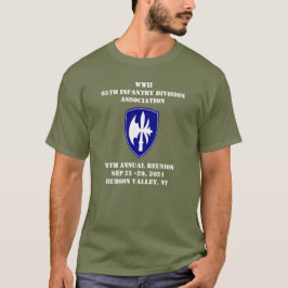 2024 65. Infantry Wiedersehen-Hudson Valley DARK T-Shirt