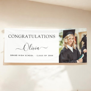 2024 Abschluss Black Gold High School Uni Banner