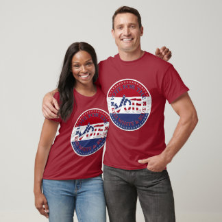 2024 Abstimmung für den Karo "The Red, White Blue T-Shirt