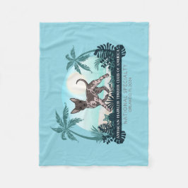 2024 AHTA Nat'l Specialty - Fleece Blanket mit Log