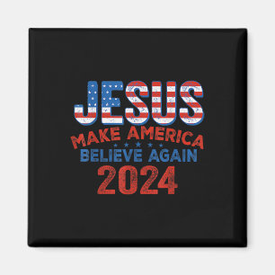 2024: Amerika glaubt wieder am 4. Juli Christus Magnet