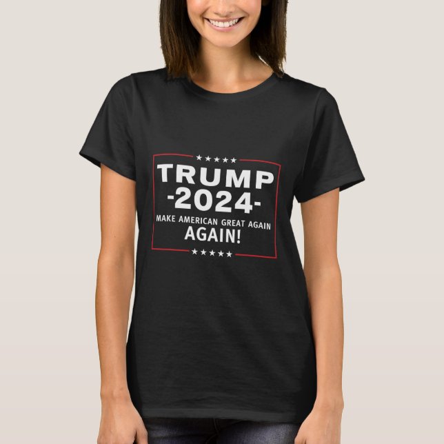 2024 Amerika wieder groß machen Magaa T-Shirt (Vorderseite)
