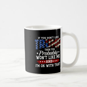 2024 Amerikanische Flagge 4. Juli Trump 2024 Kaffeetasse