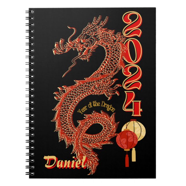 2024 Année du Carnet du Dragon (Devant)