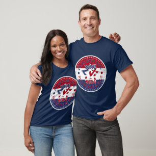 2024 Bete Für Das Rote, Weiße Blaue WÄHLE Sterne-C T-Shirt