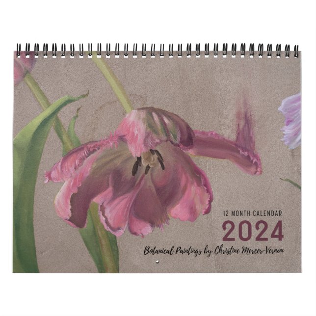 2024 Blumenkalender Kalender (Titelbild)