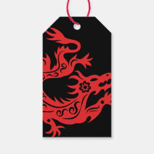 2024 Chinesisches Neujahr des Drachen Geschenkanhänger
