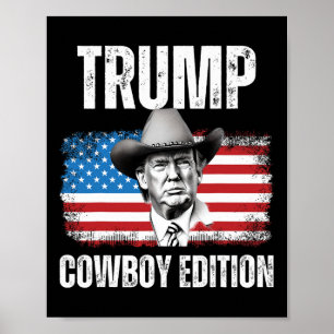 2024 Cowboy Edition republikanische amerikanische Poster