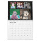 2024 Custom Modern Family 60 Foto Collage - schwar Kalender (Feb 2025)