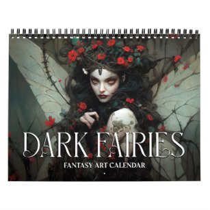 2024 Dark Fairies Fantasy Art Calendar Kalender