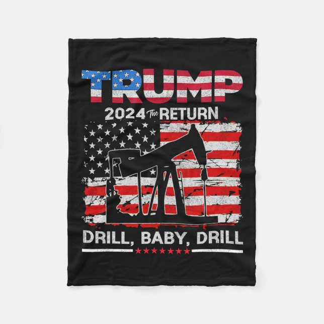 2024 Drill Baby Fleecedecke (Vorderseite)