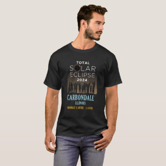2024 éclipse solaire totale - Carbondale, T-shirt