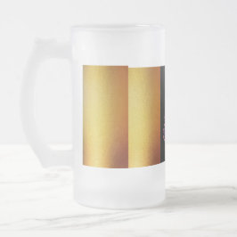 "2024: Ein Jahr der Erinnerung - Gedruckte Tasse" Mattglas Bierglas