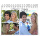 2024 Einfache, benutzerdefinierte FotoCollage 4 pr Kalender (Titelbild)
